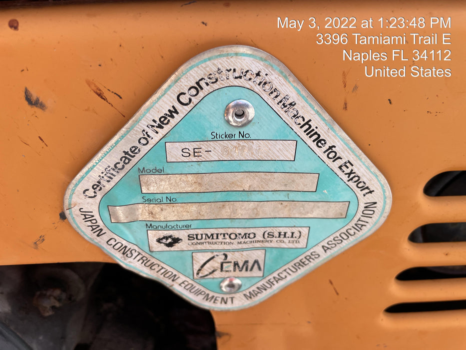 2015 Case CX80C CLOSED CAB, A/C,RUBBER TRACKS PADS,7'-2" ARM,THUMB