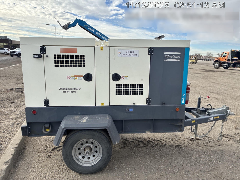 2022 ATLAS COPCO QAS 70