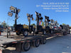2022 Allmand NLV3GR (4) LED Light Fixture 350W, 23' Vertical Mast, 3kW Prime, Towable, ES Decals, T3