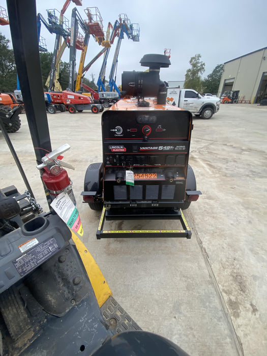 2022 Lincoln Electric Vantage 549X Crosslink Technology, Trailer Mounted, ES Decals, T3