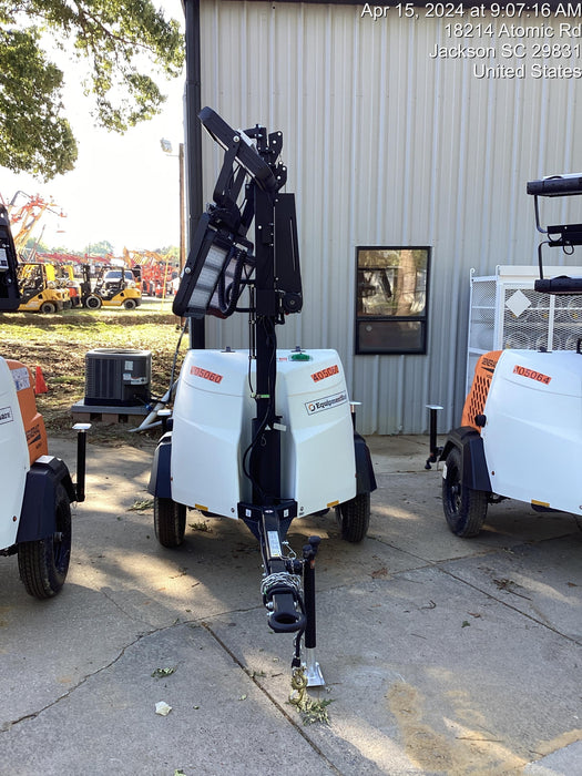 2024 Generac MLT6SKDS-STD4 ELEC WINCH Diesel, Electric Winch Mast, Powerzone Controller, (4) 320W LED Lights, 4kW Generator, 39.9 Gal Fuel Tank, 2" Ball, T3