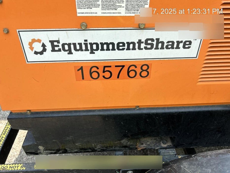 2021 Lincoln Electric Vantage 549X Ready Pak 3, ORANGE (includes trailer, cable rack, fender light kit)