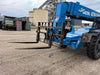 2018 Genie GTH-1056 Genie GTH-1056 w/Open ROPS, Solid Tires, Work Light/Beacon, 60" Carriage and Forks