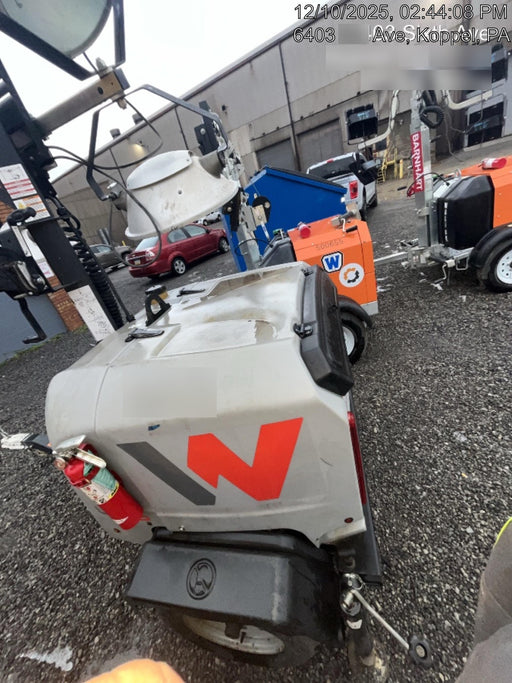 2019 Wacker Neuson LTV6L-MH Mobile Light Tower w/Fuel Level Sensor Installed
