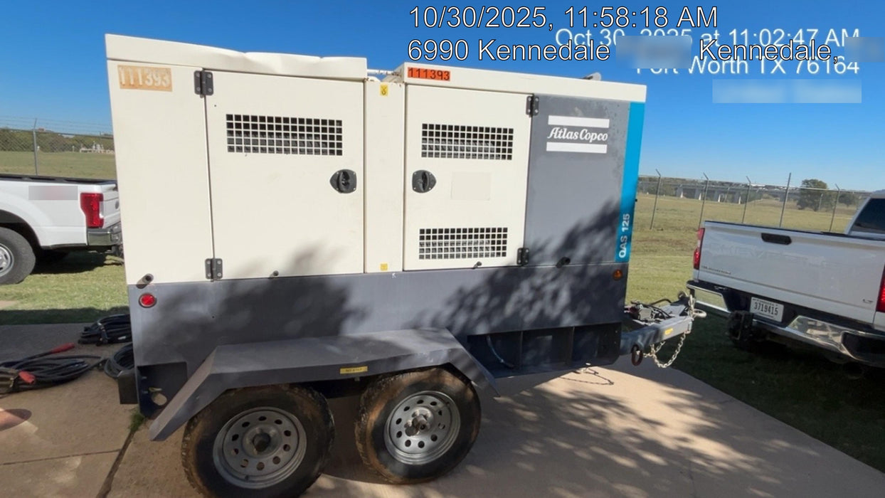 2020 ATLAS COPCO QAS 125