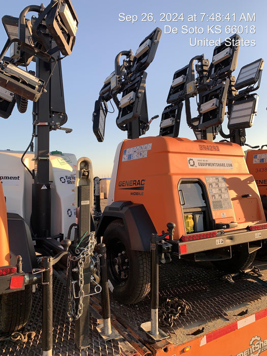 2024 Generac MLT2 Diesel, Flex Switch 120V Input, Powerzone Controller, 
(4) 320W LED Lights, 4kW Generator, 39.9 Gal Fuel Tank, 2" Ball, T3