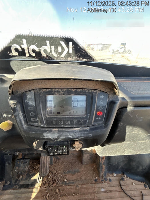 2020 Kubota RTV-X1140W-H 4WD utility cart -LED strobe -Windshield tempered glass -Plastic canopy -Wire harness kit -Backup alarm