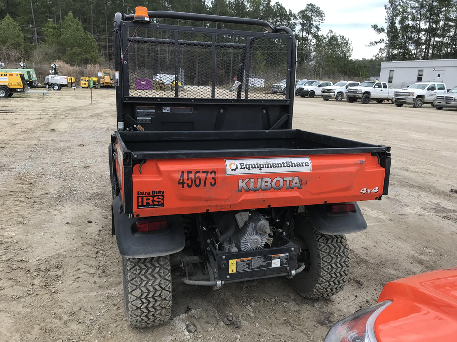 2019 Kubota RTV-X900G-H - 2 Passenger 4wd Utility Cart, LED Strobe, Windshield Tempered Glass, Plastic Canopy, Backup Alarm
