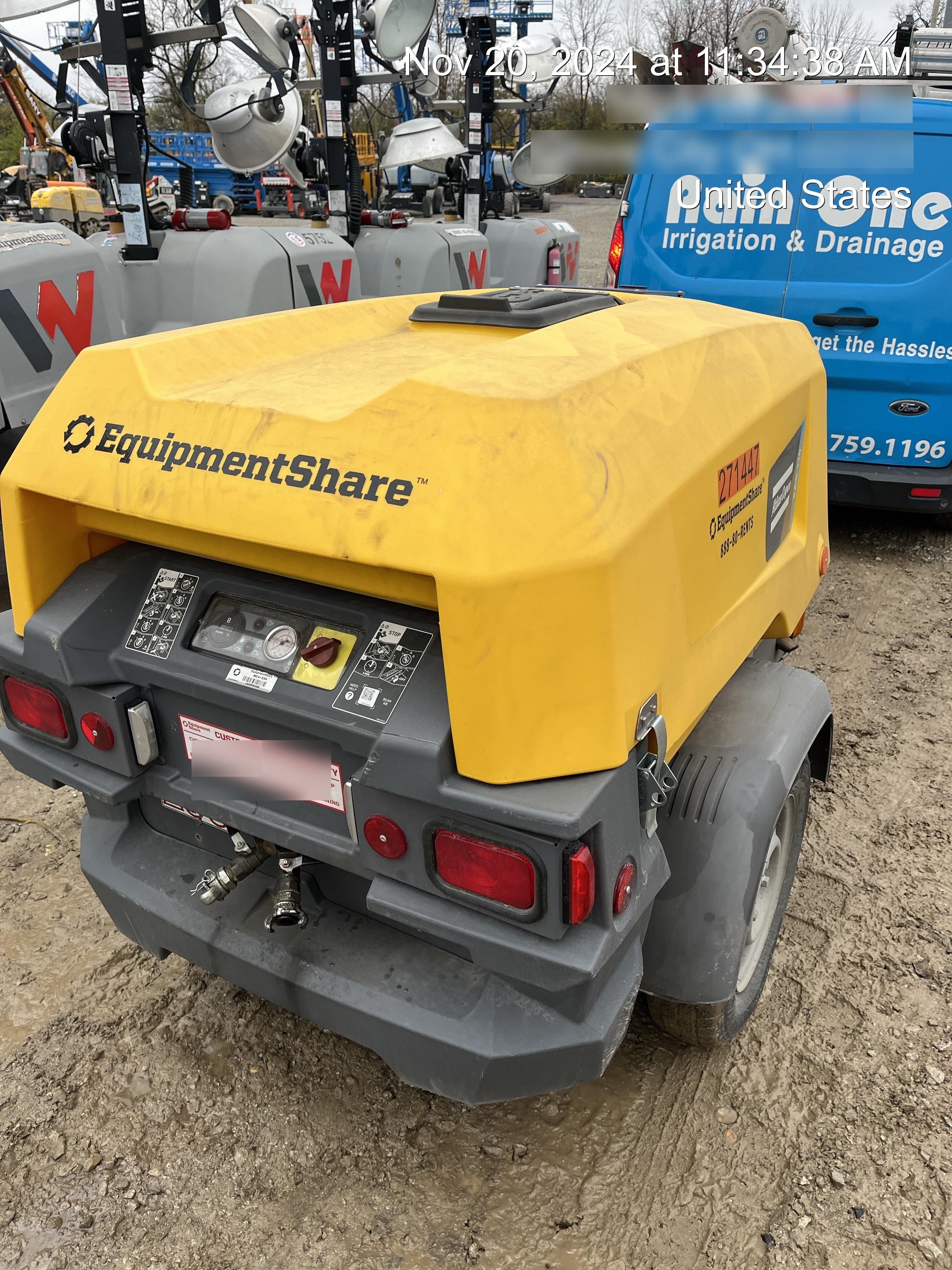 2022 ATLAS COPCO XAS 110