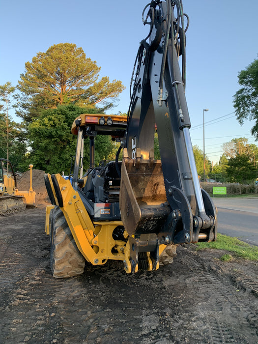 2020 Case 580N EP - Extendable Backhoe Cab/Heat/Air, 4WD, Extendable Stick, Pilot Controls, 2 Way Hydraulics, Ride Control, TAG Manual QC
