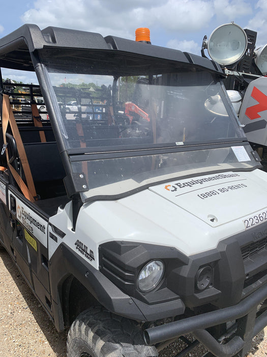 2022 Kawasaki Mule PRO-DXT Standard Options, Backup Alarm, Beacon, Plastic Hard Top, Poly Windshield, Horn Kit