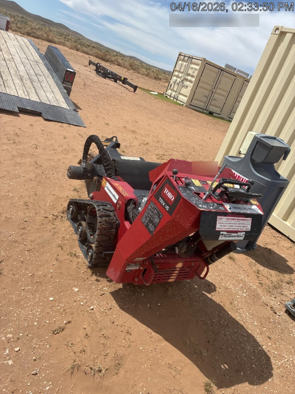 2023 TORO TRX-16