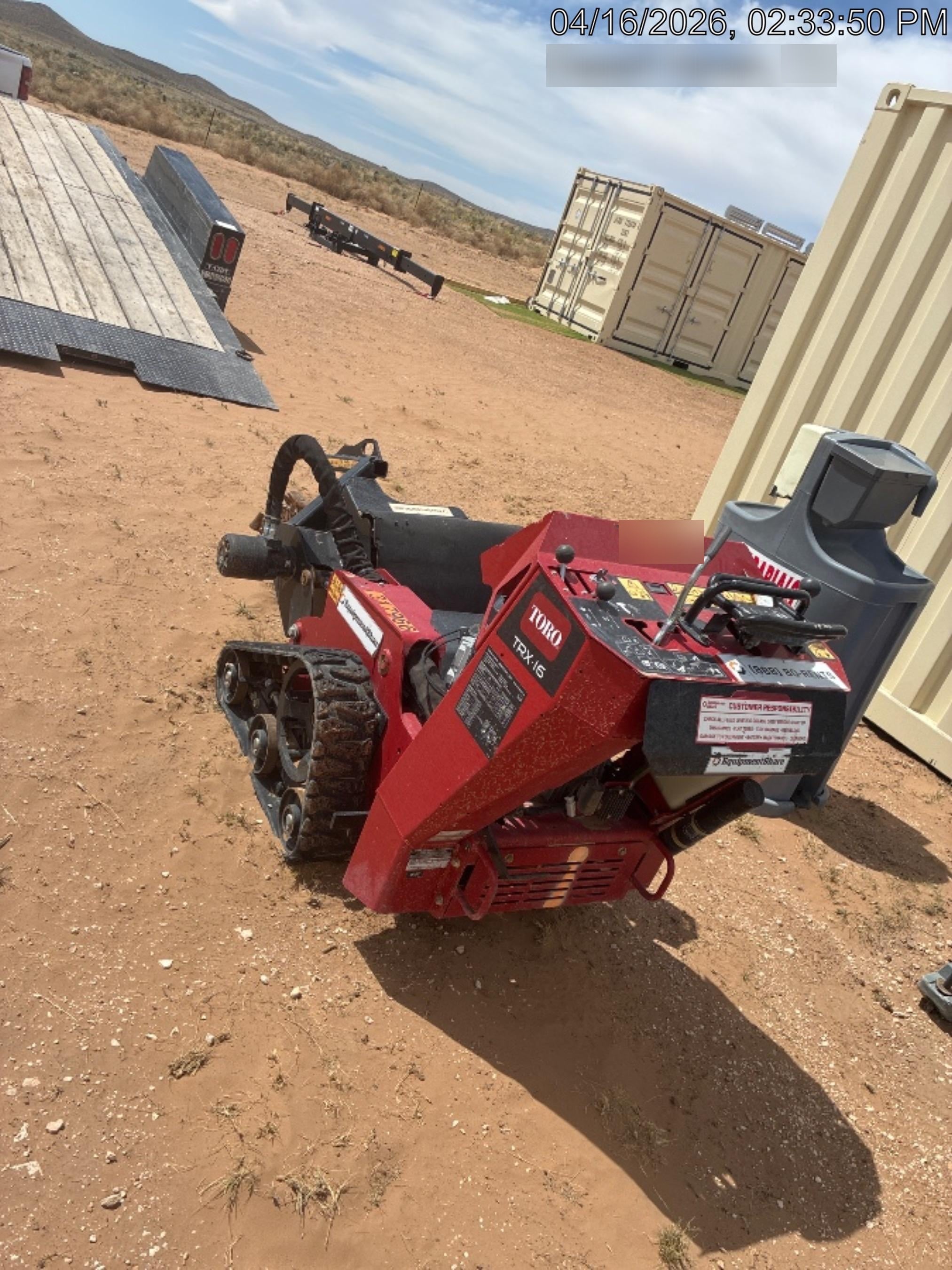 2023 TORO TRX-16