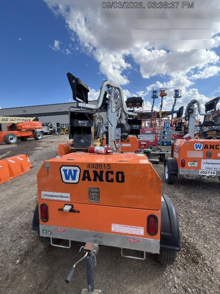 2024 Wanco WLTT-4MM4K Diesel, Deep Sea Controller, Shore Power Plug, Auto Start, (4) 350W LED Floodlights, 4kW Generator, 60 Gal Fuel Tank, 2" Ball, T3