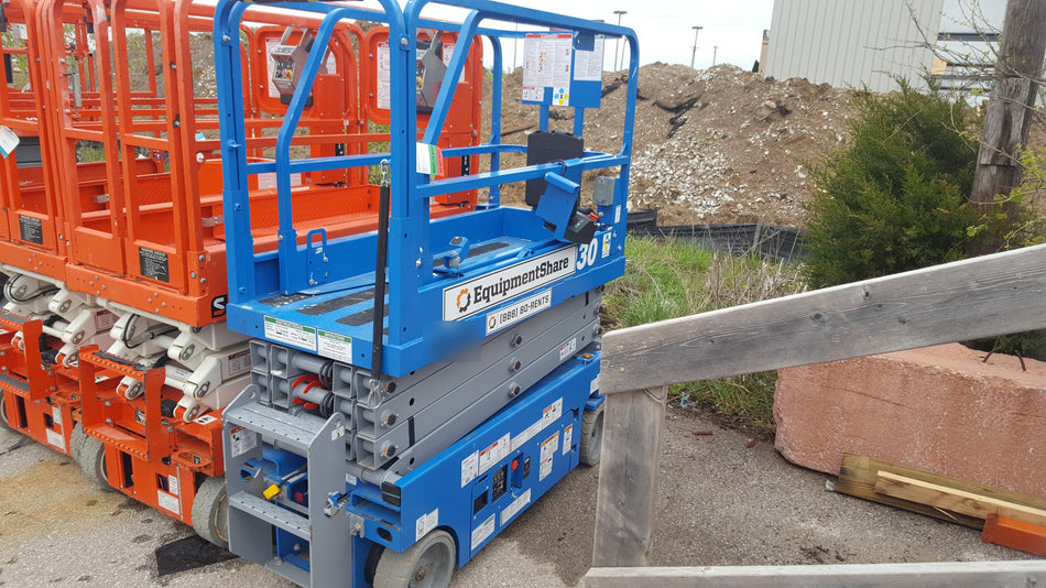 2018 Genie GS-1930 Genie GS-1930 w/Fixed Rail, Chain Entry