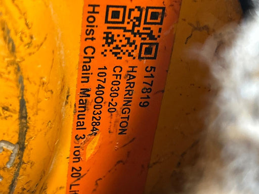 2025 HARRINGTON CF030-20