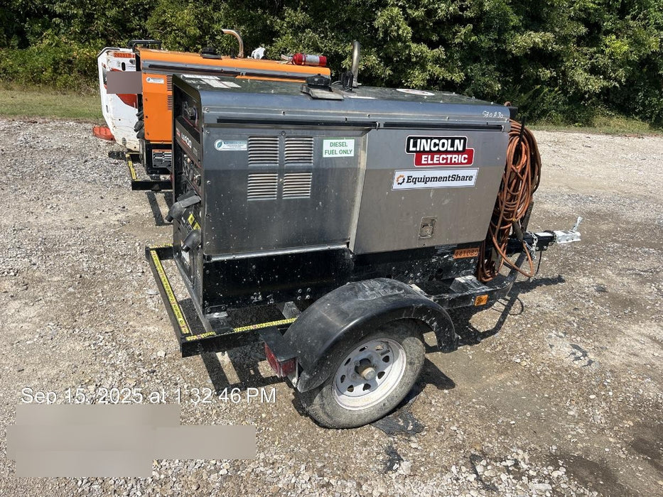 2024 Lincoln Electric LE400 Kubota V1505, Trlr, Cable Rack, Light Kit, ES Decals, T3