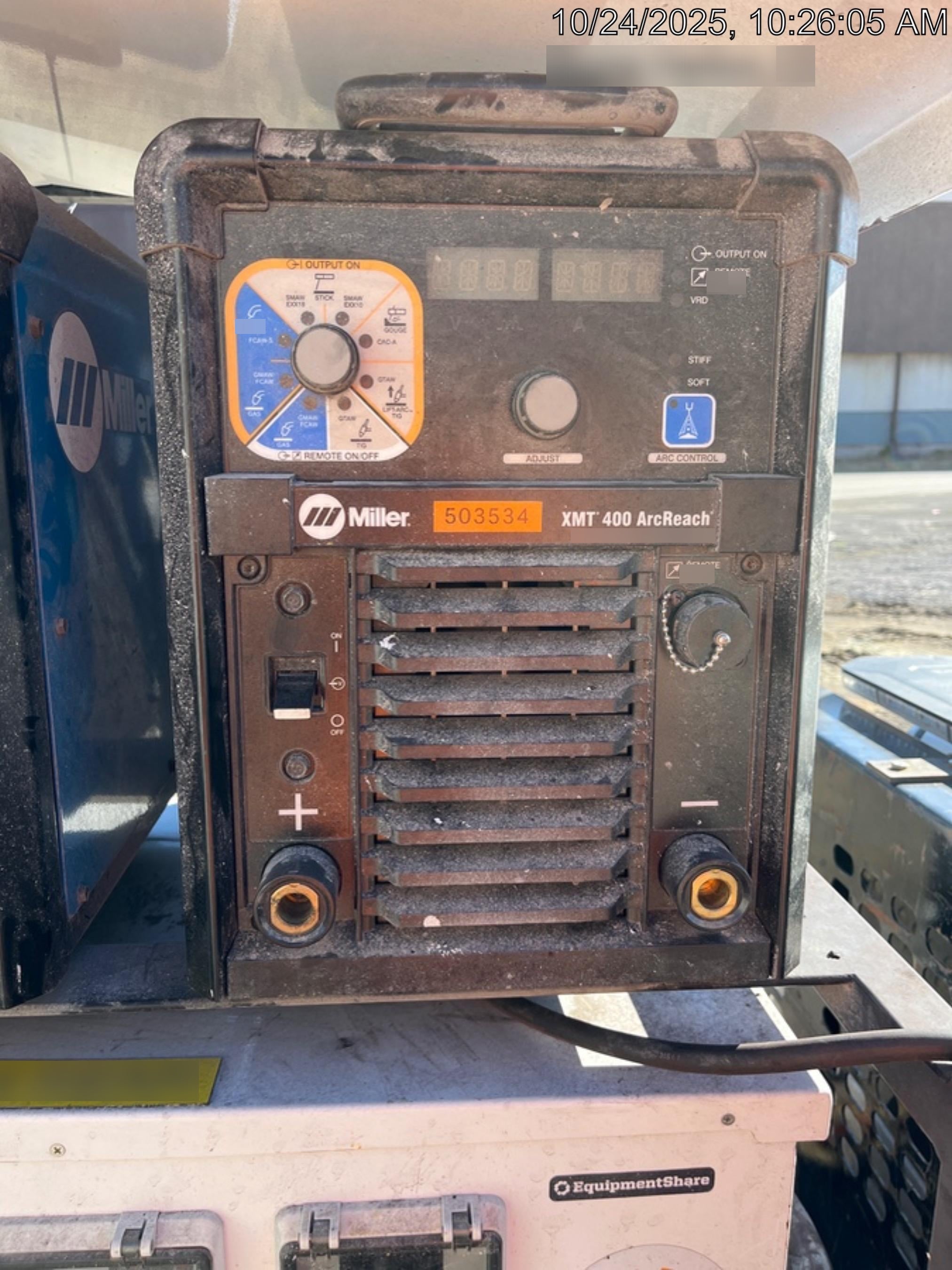 2025 MILLER ELECTRIC XMT 400