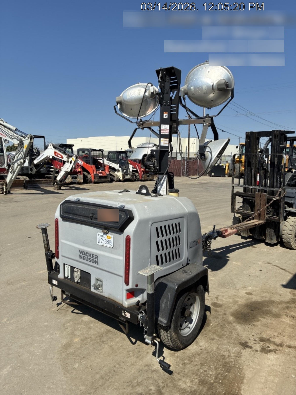 2019 WACKER NEUSON LTV6L-MH