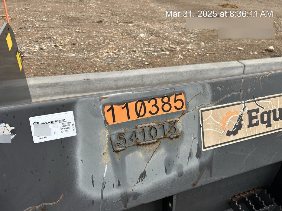 2015 PALADIN 23344-0022 Snow Pusher