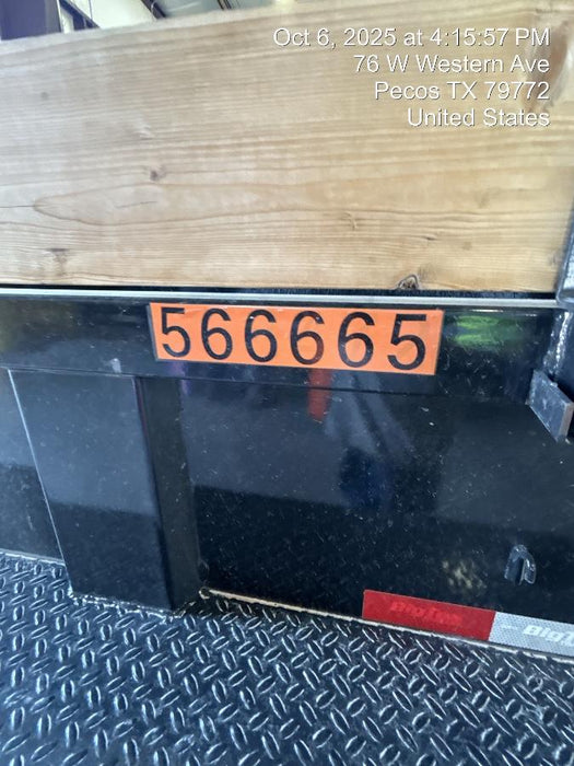 2025 BIG TEX TRAILER 16LP-14BK6SIRPD