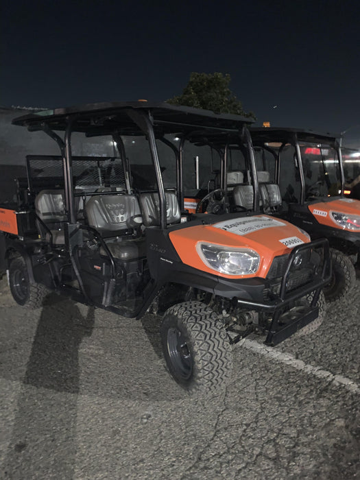 2022 Kubota RTV-X1140W-H Plastic Canopy, Windshield Acrylic Clear, LED Strobe Light, Wire Harness Kit, Back up Alarm