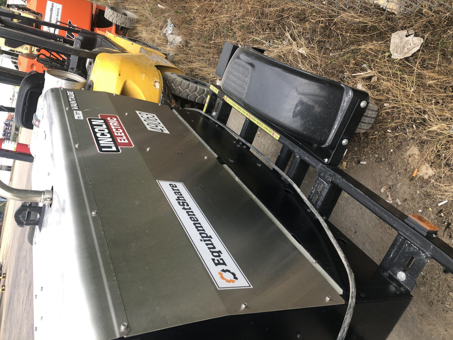 2019 Lincoln Electric Vantage 322 Ready-Pak 3, Two Wheel Trailer, Fender and Light Kit, Cable Rack