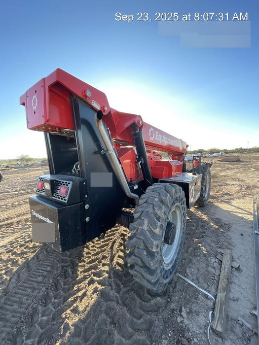 2019 Manitou MTA12042 Canopy, 120 HP , Solid Tires, Work Lights, Lift Hook, Auxiliary Hydraulics 66" Carriage and 60" Forks