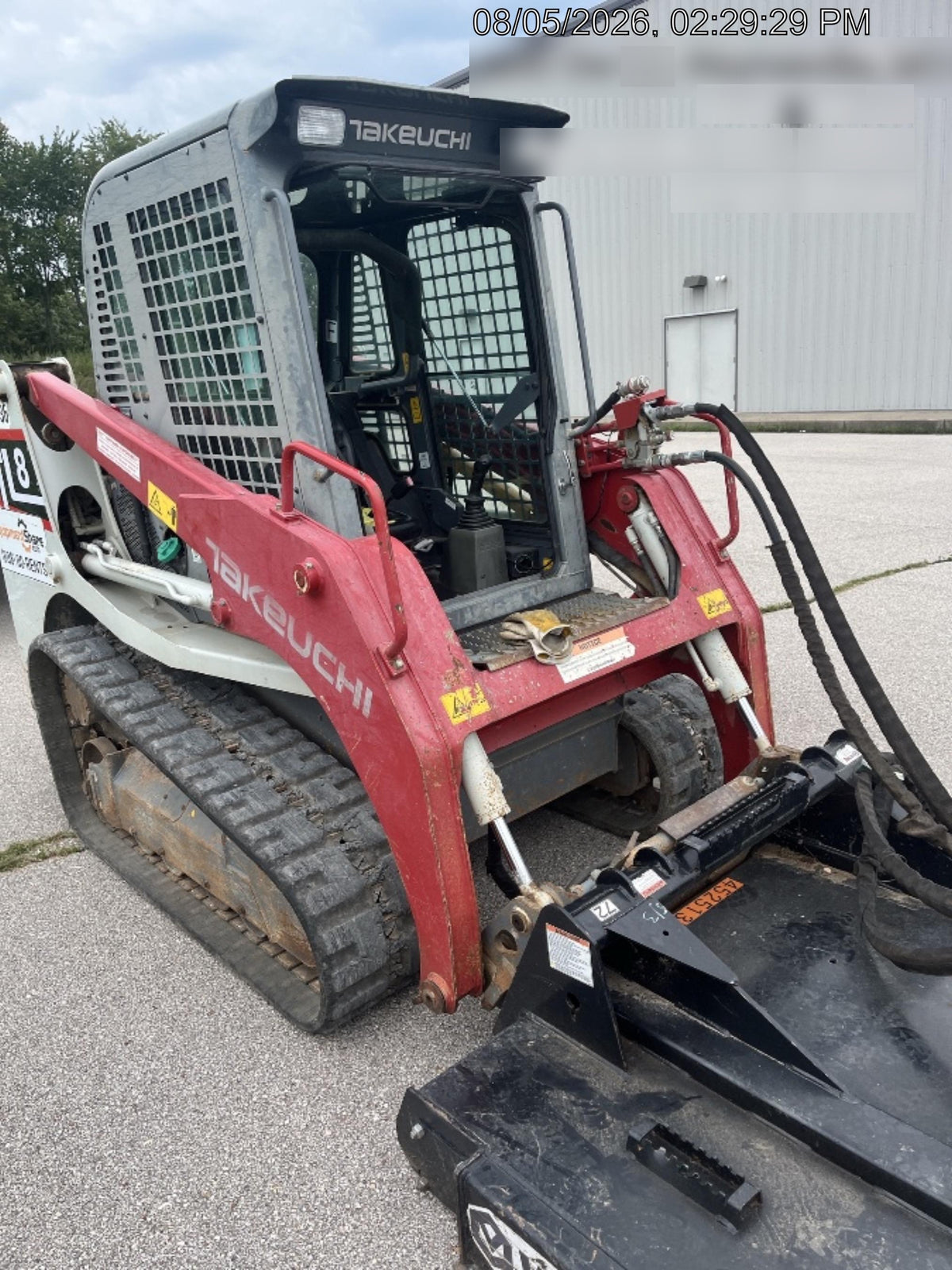 2019 TAKEUCHI TL8