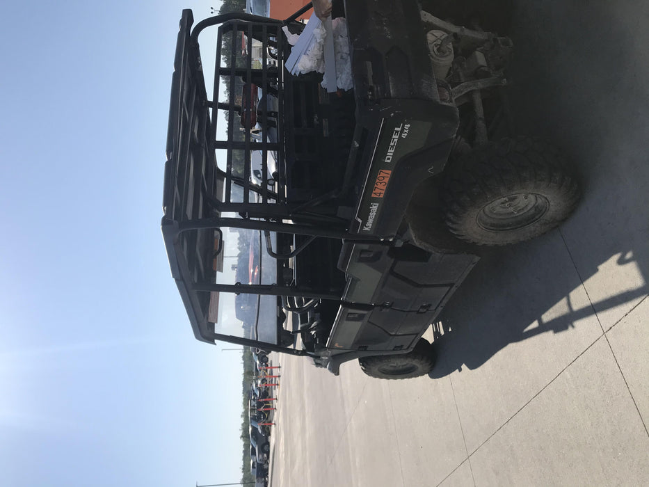 2019 Kawasaki Mule PRO-DXT Standard Options, Backup Alarm, Beacon, Plastic Hard Top, Poly Windshield, Horn Kit