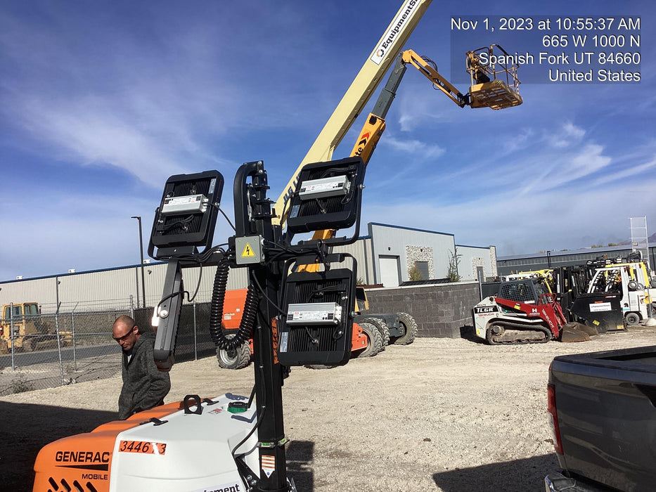 2023 Generac MLT2 Diesel, Flex Switch 120V Input, Powerzone Controller, (4) 320W LED Lights, 4kW Generator, 39.9 Gal Fuel Tank, 2" Ball, T3