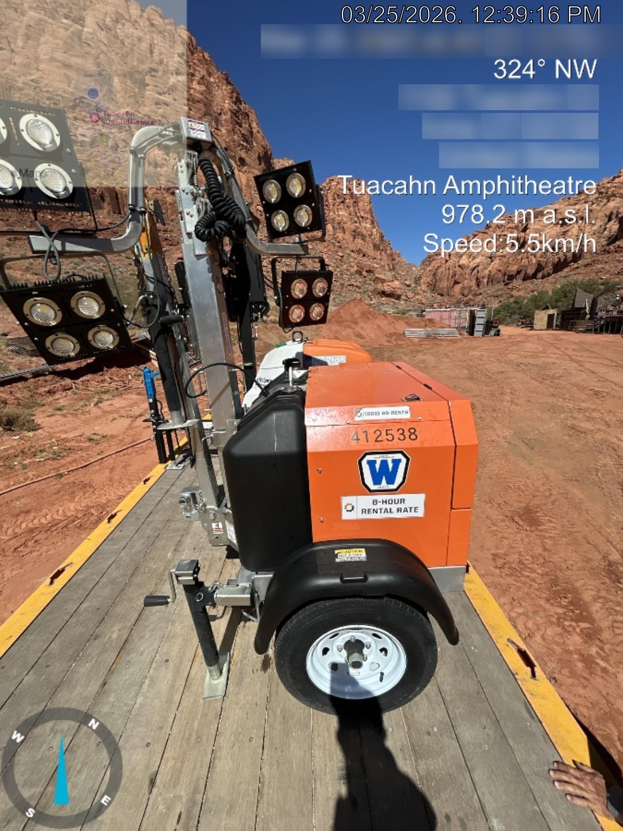 2024 Wanco WLTT-4MM4K Diesel, Deep Sea Controller, Shore Power Plug, Auto Start, (4) 350W LED Floodlights, 4kW Generator, 60 Gal Fuel Tank, 2" Ball, T3