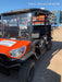 2022 Kubota RTV-X1140W-H Plastic Canopy, Windshield Acrylic Clear, LED Strobe Light, Wire Harness Kit, Back up Alarm