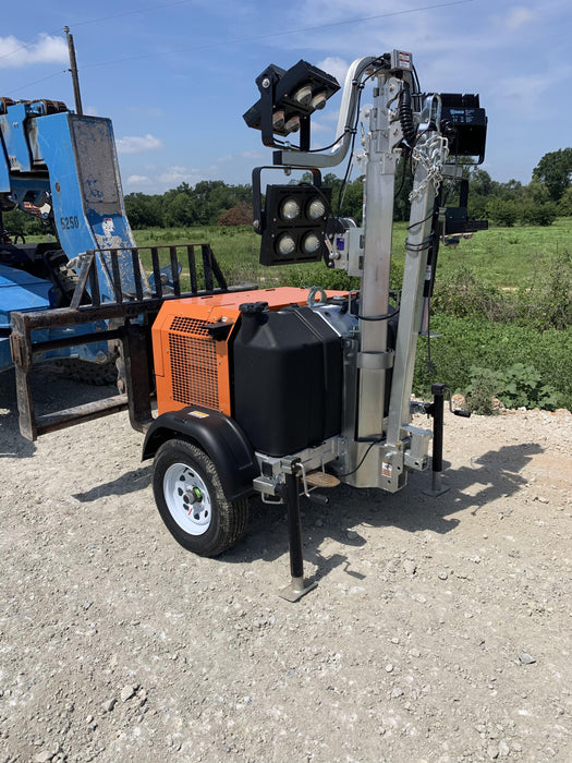 2024 Wanco WLTT-4MM4K Diesel, Deep Sea Controller, Shore Power Plug, Auto Start, (4) 350W LED Floodlights, 4kW Generator, 60 Gal Fuel Tank, 2" Ball, T3