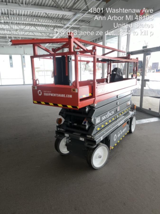 2024 Skyjack SJ3226 Electric Drive, Sld NM Tires, DBcns, T3