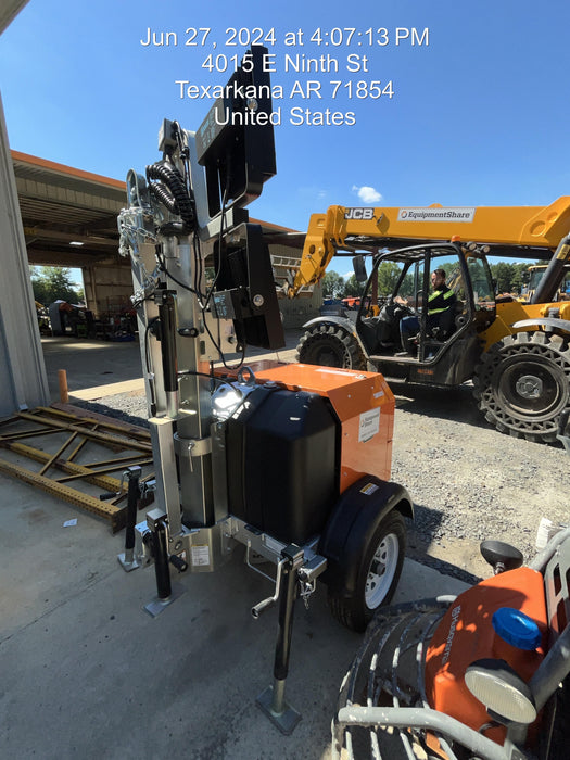 2024 Wanco WLTT-4MM4K Diesel, Deep Sea Controller, Shore Power Plug, Auto Start, (4) 350W LED Floodlights, 4kW Generator, 60 Gal Fuel Tank, 2" Ball, T3