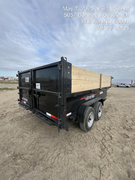 2025 TEXAS PRIDE TRAILERS DT714416KBP