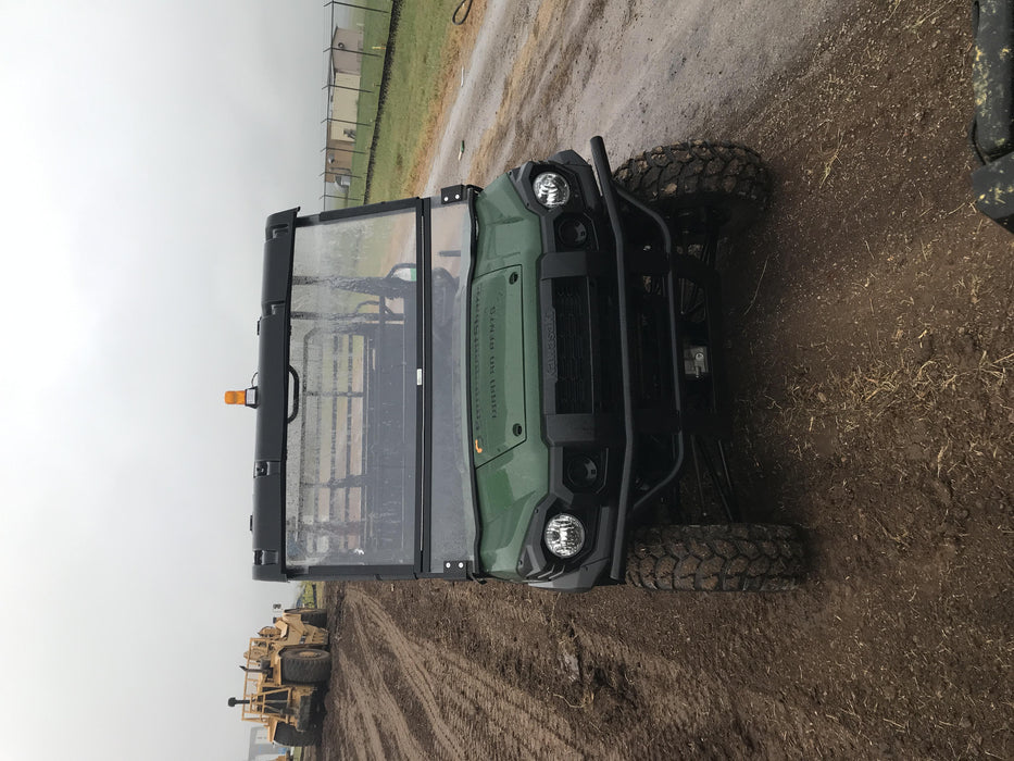 2019 Kawasaki Mule PRO-DXT Standard Options, Backup Alarm, Beacon, Plastic Hard Top, Poly Windshield, Horn Kit