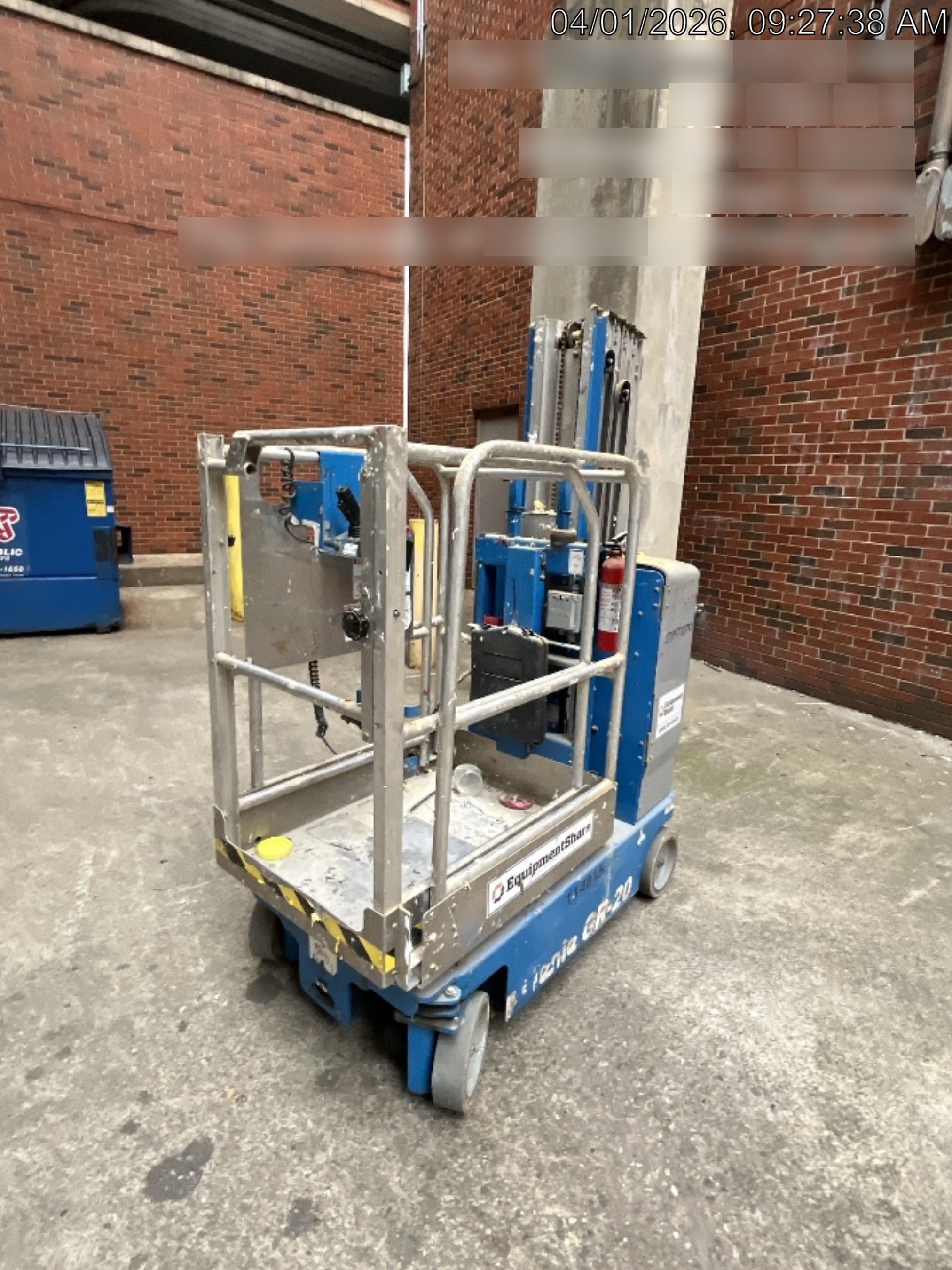 2020 GENIE GR-20