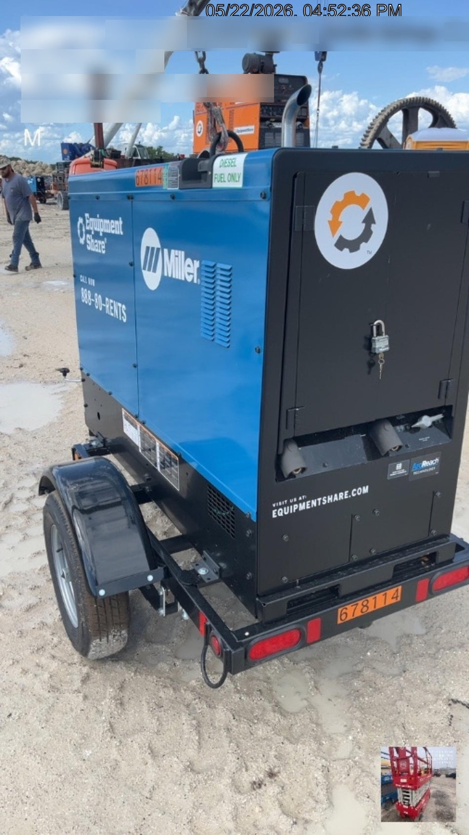 2026 MILLER ELECTRIC BIG BLUE 500