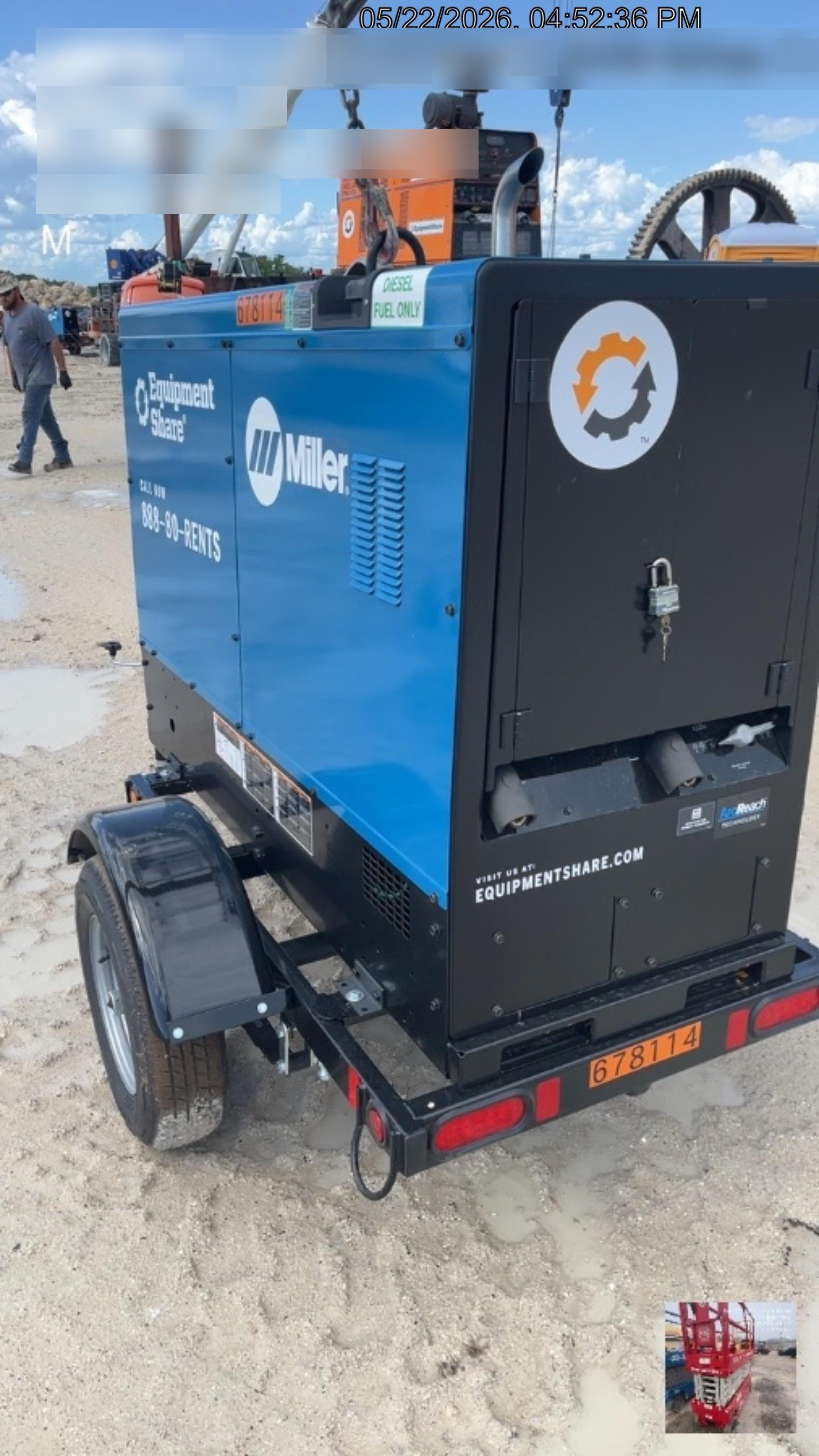2026 MILLER ELECTRIC BIG BLUE 500