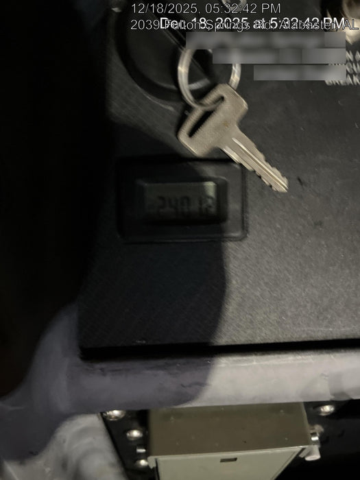 2024 Generac MLTS-4 2.4kW, Mitsu Eng, Analog, LED, Diesel.