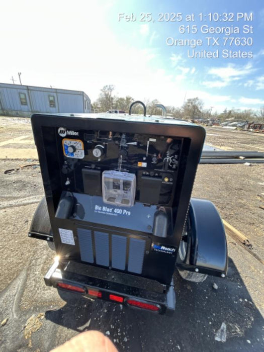 2025 MILLER ELECTRIC BIG BLUE 400