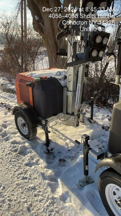 2024 Wanco WLTT-4MM4K Diesel, Deep Sea Controller, Shore Power Plug, Auto Start, (4) 350W LED Floodlights, 4kW Generator, 60 Gal Fuel Tank, 2" Ball, T3