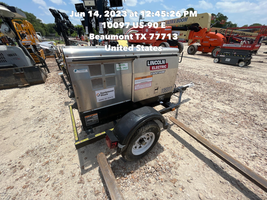 2021 Lincoln Electric Vantage 322 Ready Pak 3