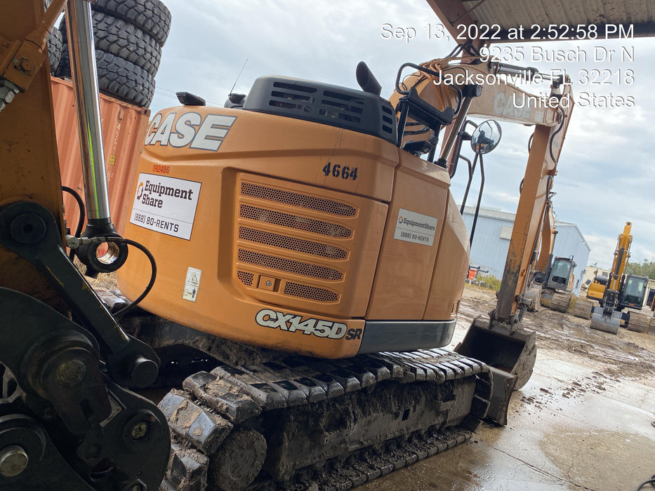 2019 CASE CX145D SR
