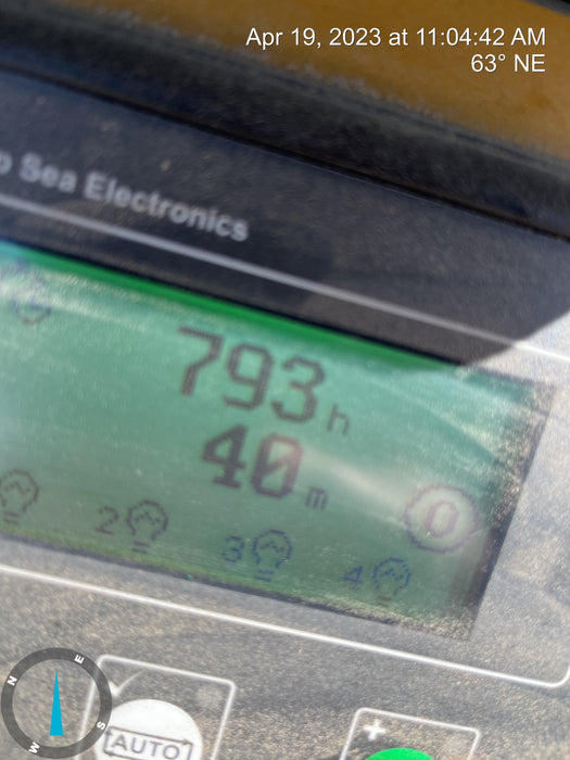 2022 Allmand NLV3GR (4) LED Light Fixture 350W, 23' Vertical Mast, 3kW Prime, Towable, ES Decals, T3