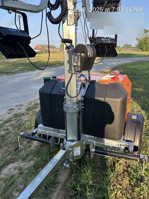 2024 Wanco WLTT-4MM4K Diesel, Deep Sea Controller, Shore Power Plug, Auto Start, (4) 350W LED Floodlights, 4kW Generator, 60 Gal Fuel Tank, 2" Ball, T3