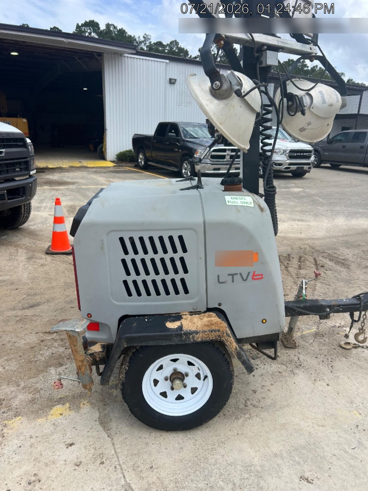 2019 Wacker Neuson LTV6L-MH Standard Options, ES Track Hardware, Fuel Level Sensor