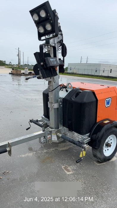 2023 Wanco WLTT-4MM4K Diesel, Deep Sea Controller, Shore Power Plug, Auto Start, (4) 350W LED Floodlights, 4kW Generator, 60 Gal Fuel Tank, 2" Ball, T3